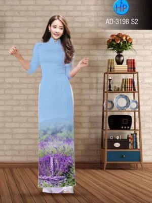 vai-ao-dai-in-hinh-hoa-lavender-mau-xanh-duong