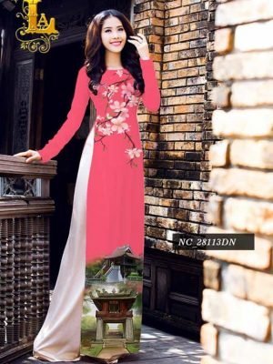 vai-ao-dai-in-hinh-chua-mot-cot-hoa-dao-1