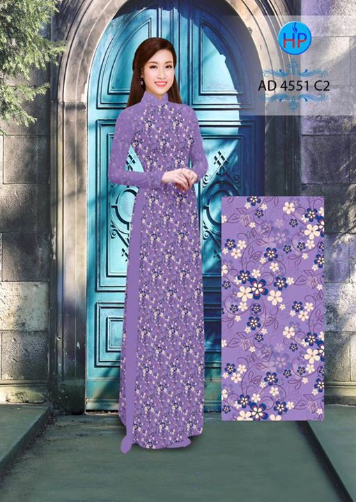 1501598377 66 vai ao dai hoa nho xinh nguyen ao ad