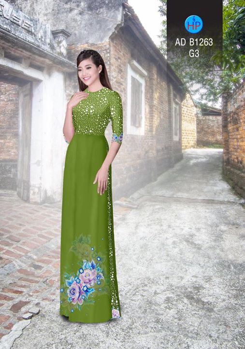 1501663618 420 vai ao dai nhung cham bi trang nhu nhung hat ngoc lap lanh ad