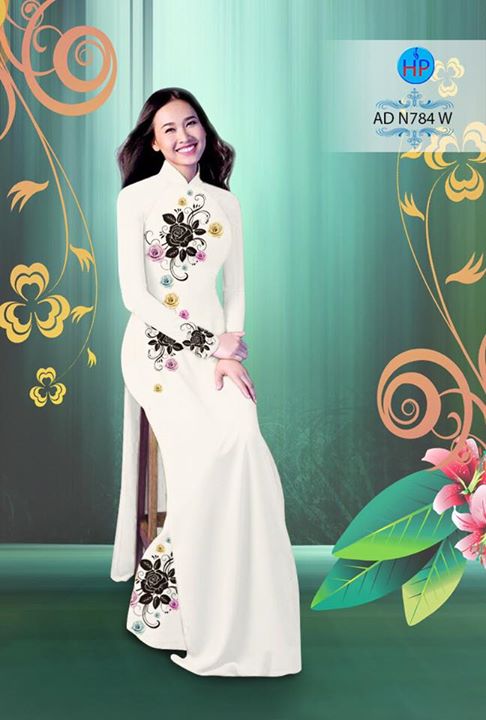 1501676065 386 vai ao dai hoa hong den dep sang ad