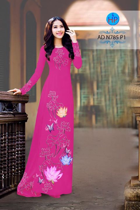 1501676243 458 vai ao dai hoa sen ad