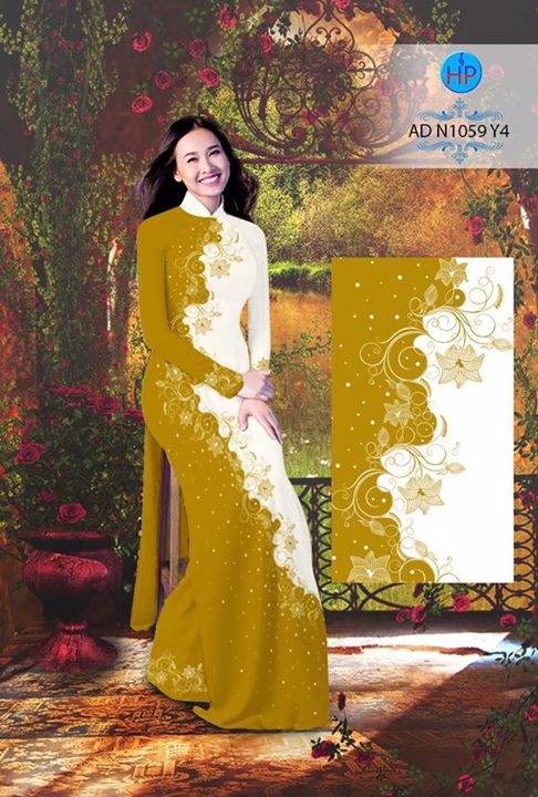 1502723953 292 vai ao dai hoa van ve in 3d ad