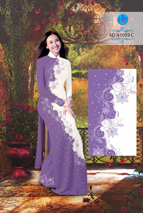 1502723954 571 vai ao dai hoa van ve in 3d ad