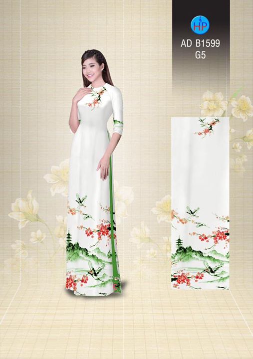 1503968222 808 vai ao dai hoa dao va phong canh nen tho ad