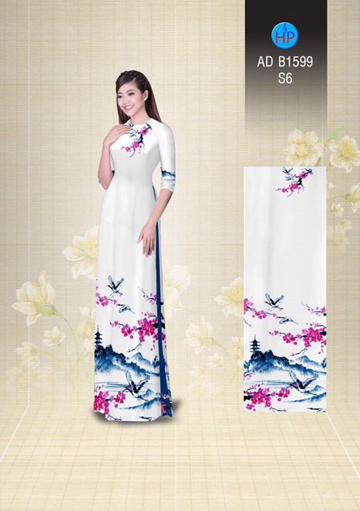 1503968225 274 vai ao dai hoa dao va phong canh nen tho ad