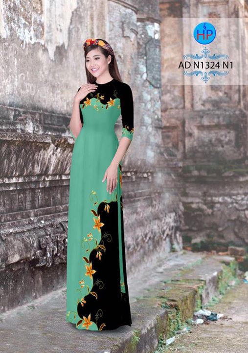 Vải áo dài Hoa in 3D AD N1324 28