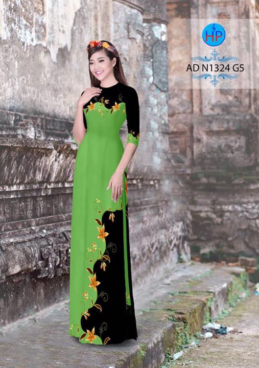 Vải áo dài Hoa in 3D AD N1324 33