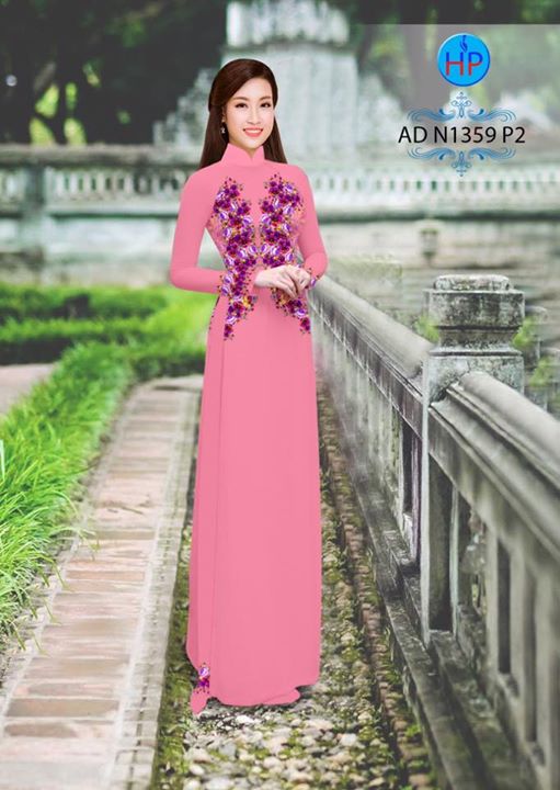 Vải áo dài Hoa in 3D AD N1359 37