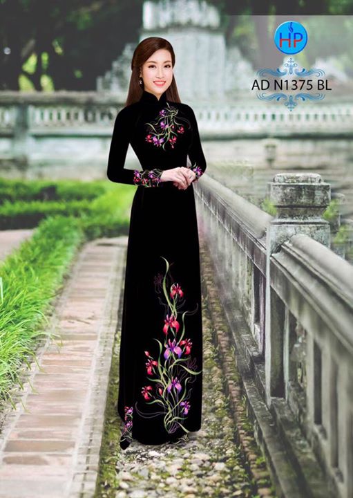 Vải áo dài Hoa in 3D AD N1375 32