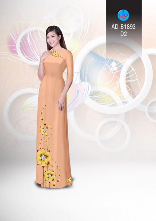 1508077343 91 vai ao dai hoa vang dep sang ad