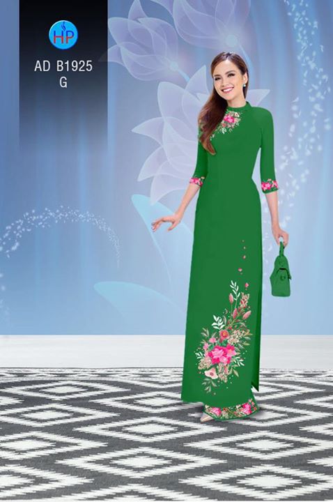Vải áo dài Hoa in 3D AD B1925 28