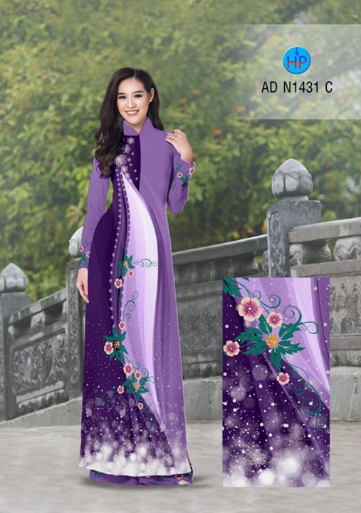 1508863150 435 vai ao dai hoa in 3d ad