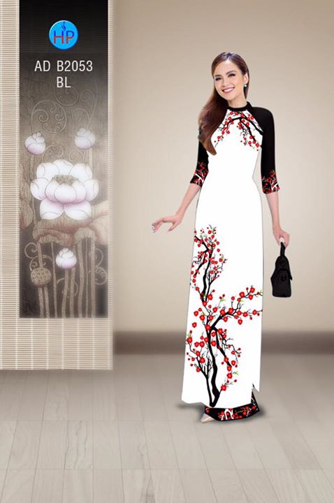 1510185718 48 vai ao dai hoa dao do chao ngay moi ad