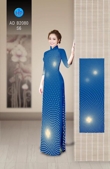 Vải áo dài Hoa bi 3D AD B2080 36