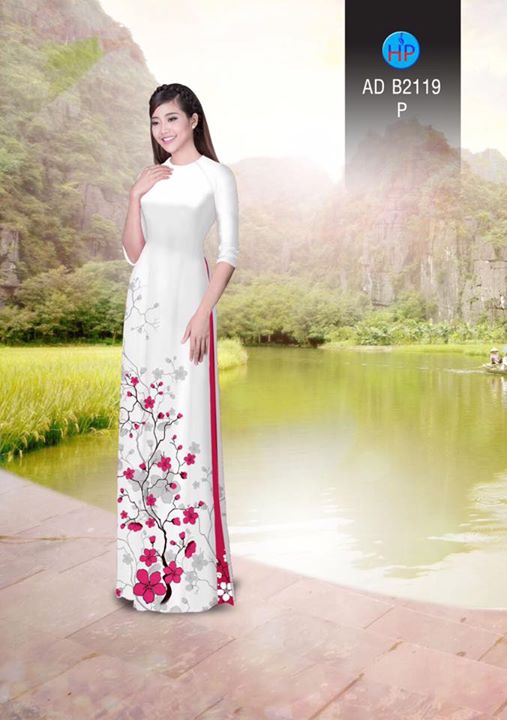 1511064363 176 vai ao dai hoa dao nhe nhang xinh dep ad