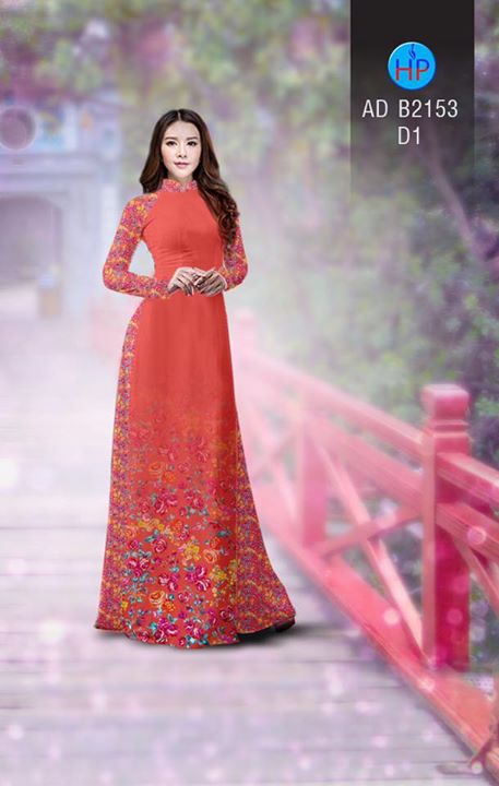 Vải áo dài Hoa in 3D AD B2153 29