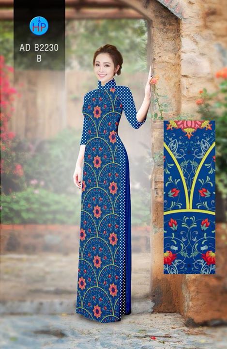 1512573449 23 vai ao dai la mat voi than hoa ket hop voi tay bi va quan bi ad