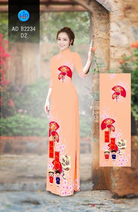 Vải áo dài Xuân AD B2234 27