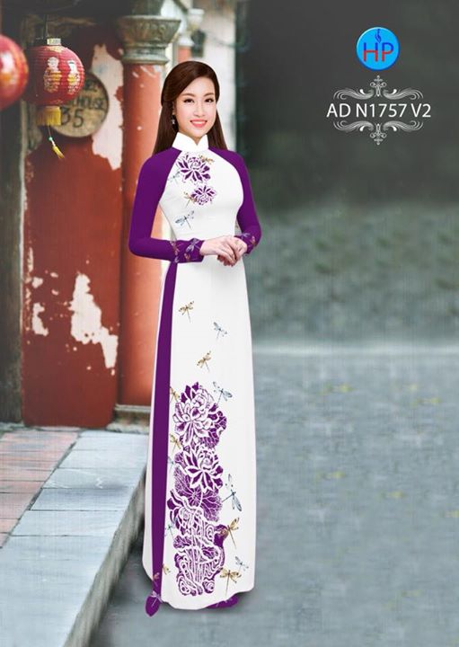 Vải áo dài Hoa Sen AD N1757 35