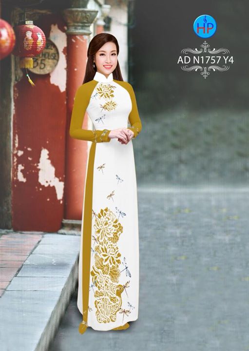 Vải áo dài Hoa Sen AD N1757 34
