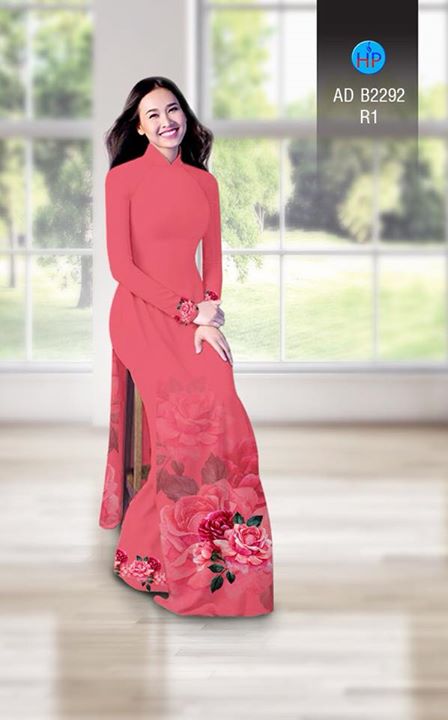 1513435554 192 vai ao dai hoa hong tuong trung cho tinh yeu ad