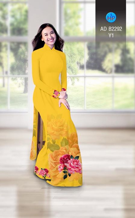 1513435555 286 vai ao dai hoa hong tuong trung cho tinh yeu ad