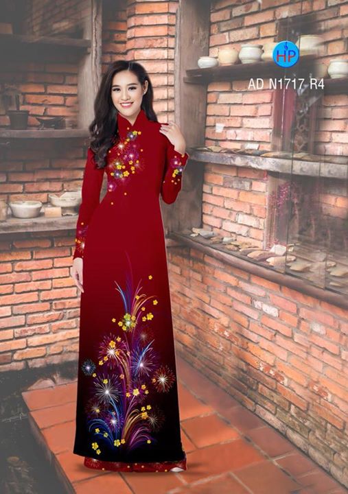 1513528600 10 vai ao dai phao hoa va hoa mai mung xuan ad