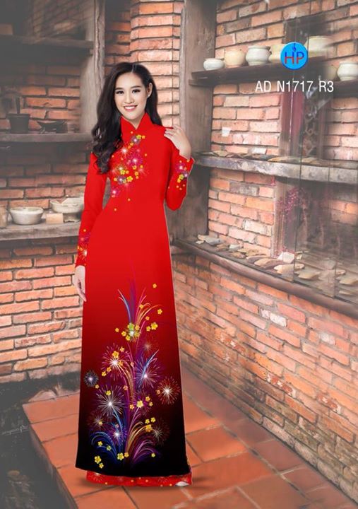 1513528604 947 vai ao dai phao hoa va hoa mai mung xuan ad