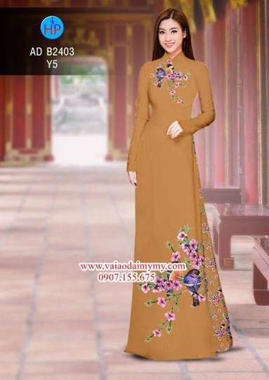 1515595788 274 vai ao dai chim tren canh hoa dao mua xuan ad