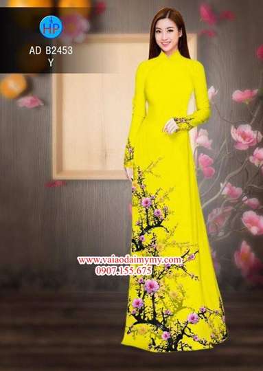 1516034367 975 vai ao dai hoa dao cua mua xuan ad