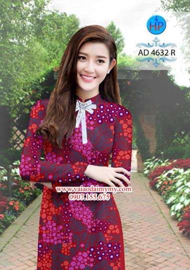 1516352993 130 vai ao dai hoa nho va no xinh ad