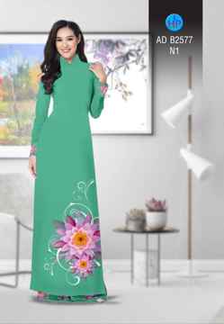 Vải áo dài Hoa Súng AD B2577 31