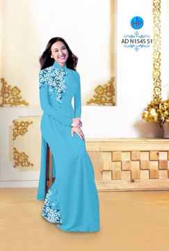 Vải áo dài Hoa in 3D AD N1545 30