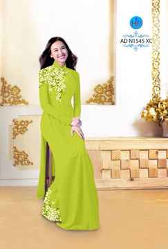 Vải áo dài Hoa in 3D AD N1545 36