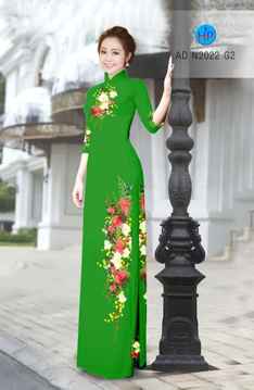 Vải áo dài Hoa in 3D AD N2022 28