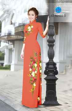 Vải áo dài Hoa in 3D AD N2022 27