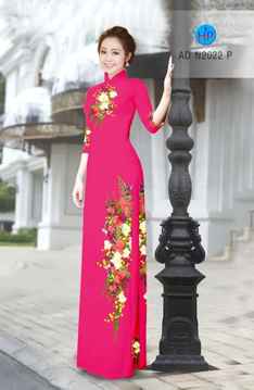 Vải áo dài Hoa in 3D AD N2022 31