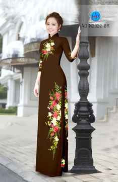 Vải áo dài Hoa in 3D AD N2022 29