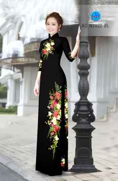 Vải áo dài Hoa in 3D AD N2022 30