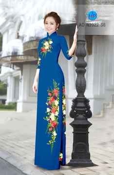 Vải áo dài Hoa in 3D AD N2022 37