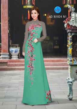 1518103145 161 vai ao dai hoa dao mua xuan den ad