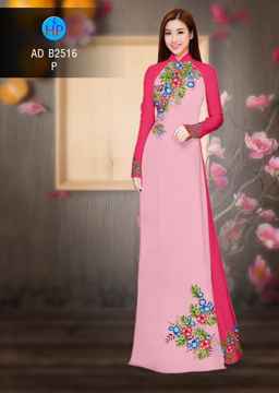 Vải áo dài Hoa in 3D AD B2516 26