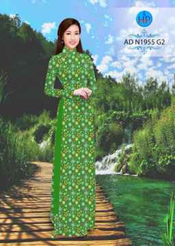Vải áo dài Hoa xinh AD N1955 37
