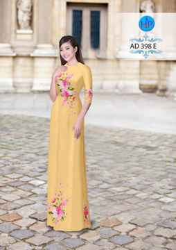 Vải áo dài Hoa in 3D nhẹ nhàng AD 398 27