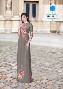 Vải áo dài Hoa in 3D nhẹ nhàng AD 398 34