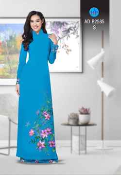 Vải áo dài Hoa in 3D AD B2585 26