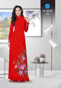 Vải áo dài Hoa in 3D AD B2585 27