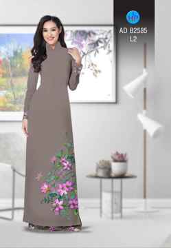 Vải áo dài Hoa in 3D AD B2585 33
