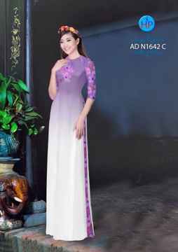 Vải áo dài Hoa Sao Nháy AD N1642 29